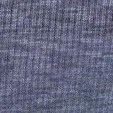 Blue Marl Rib Knit, Viscose-Poly