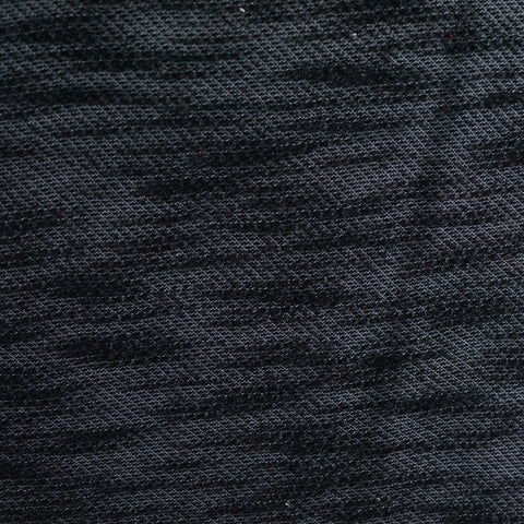 Dark Grey Marl Chunky Knit, Polyester, 209 gsm