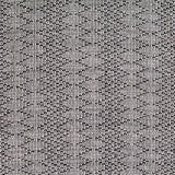 Black Vertical-Dash Chunky Knit, Poly-Cotton — texture