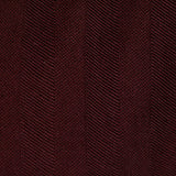 Burgundy Herringbone Chunky Knit, Polyester