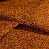 Orange Marl French Terry, Polyester