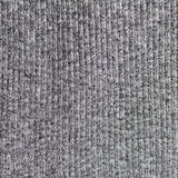 Black Heathered-Marl Rib Knit, Poly-Viscose