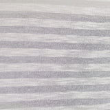 Light Grey Horizontal-Stripe Chunky Knit, Poly-Viscose — texture