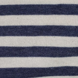 Navy Horizontal-Stripe Knit, Viscose
