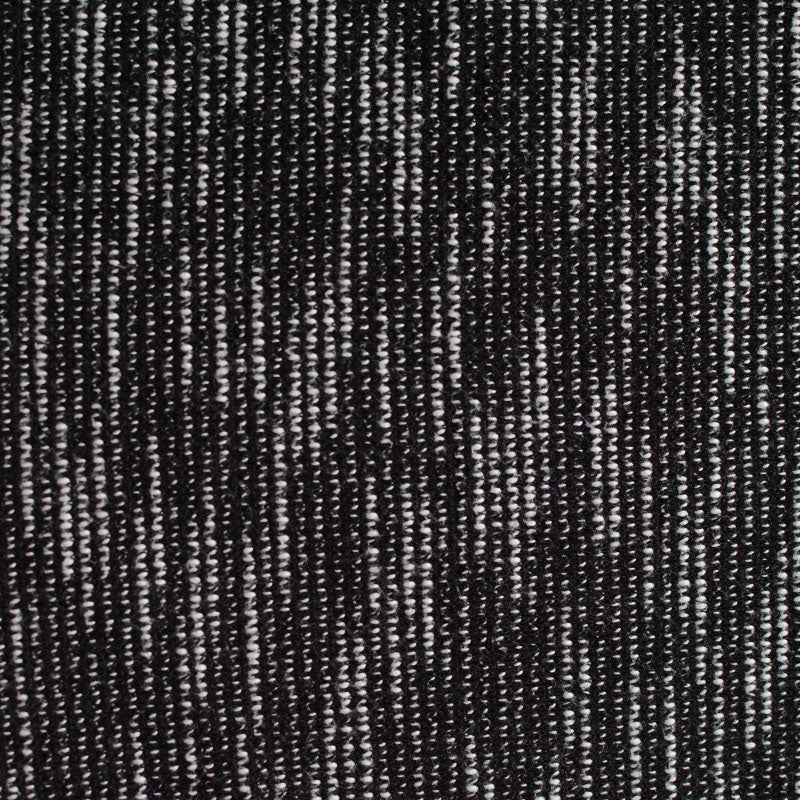 Black Heather Chunky Knit, Poly-Cotton