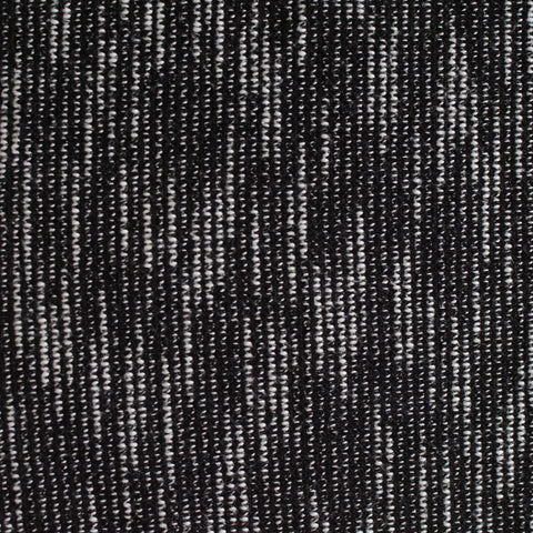 Black Heather Chunky Knit, Poly-Cotton