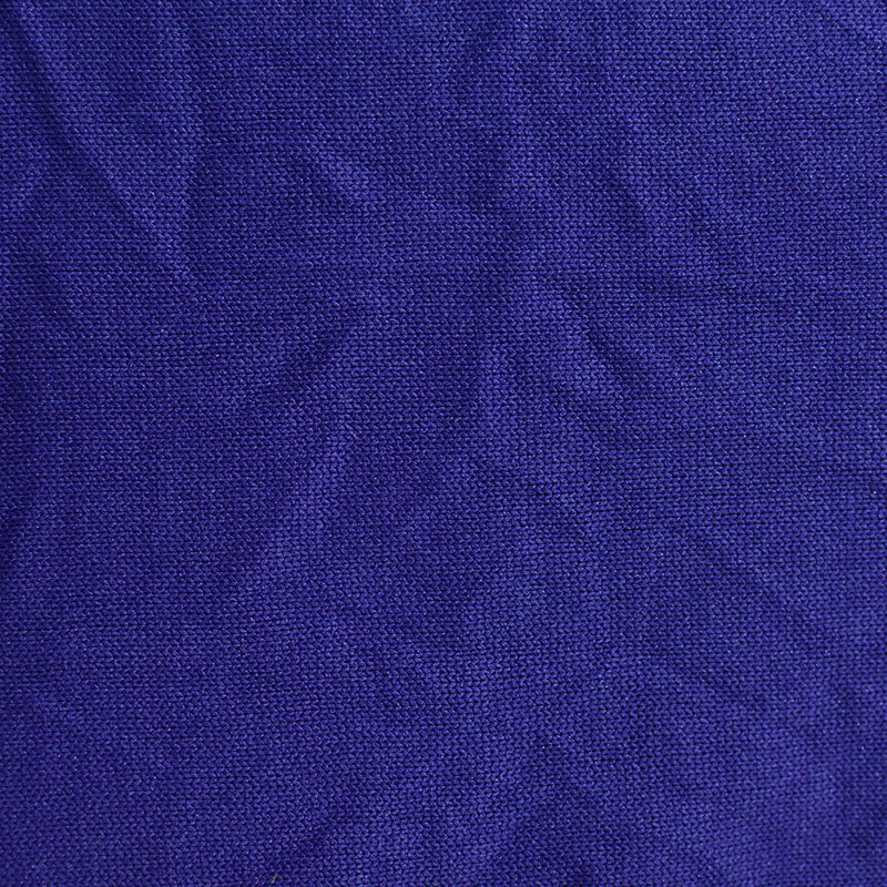 100% Polyester French Terry Fabric, 287 gsm, 144 cm — Navy