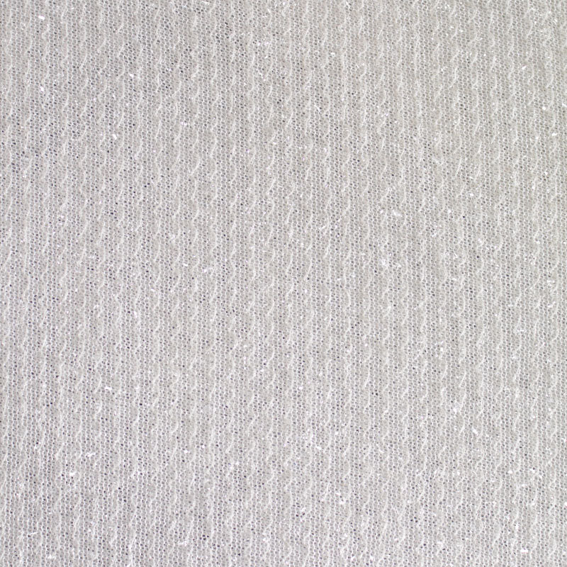 Light Grey Marl Chunky Knit, Polyester, 102 gsm