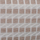 White Geometric-Square Jacquard, Polyester