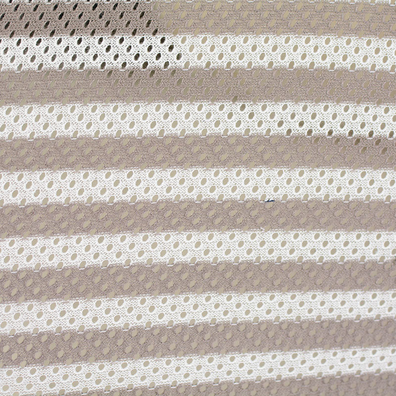 White Stripes Knit, Cotton-Poly