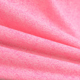 Pink Marl French Terry, Cotton-Poly