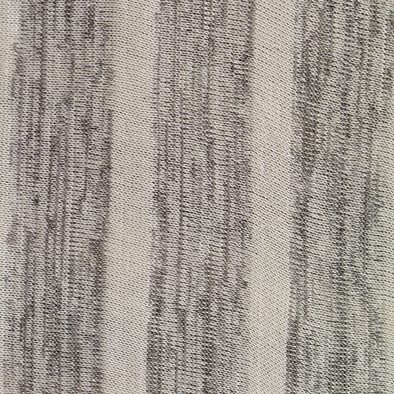 Grey Vertical-Stripe Chunky Knit, Polyester