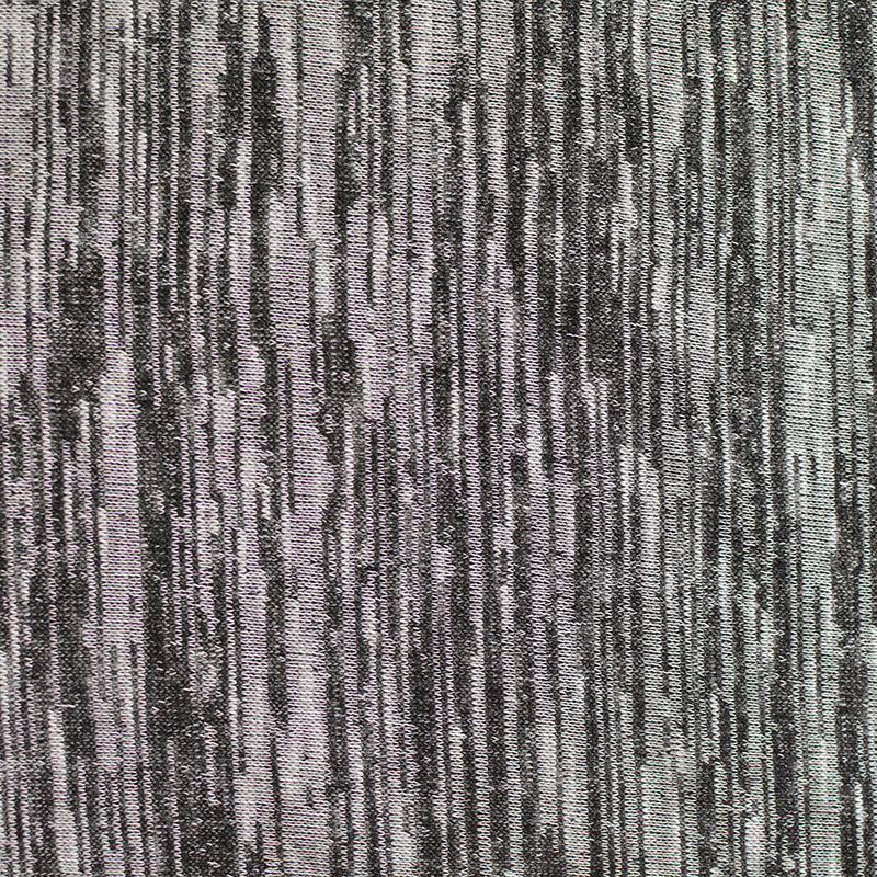 Black Marl Knit, Poly-Viscose, 210 gsm