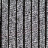 Black Stripes Chunky Knit, Viscose-Poly — texture