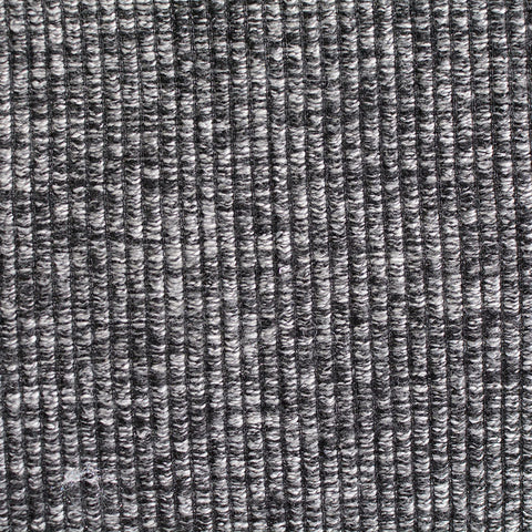 Black Marl Chunky Knit, Polyester, 345 gsm