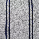 Blue Vertical-Stripe Knit, Polyester — texture