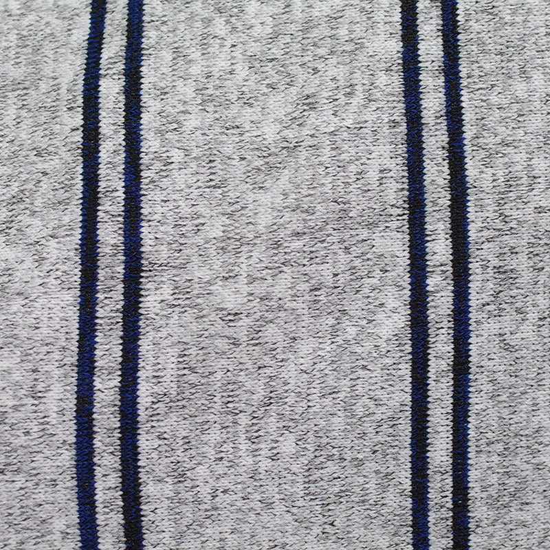 Blue Vertical-Stripe Knit, Polyester