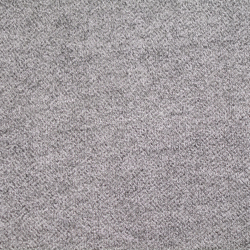 Grey Marl Chunky Knit, Poly-Cotton, 278 gsm