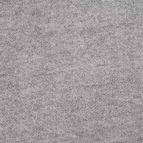 Grey Marl Chunky Knit, Poly-Cotton, 278 gsm