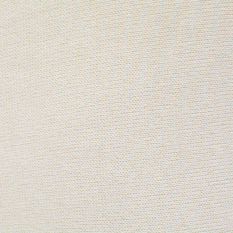 Polyester Stretch Chunky Knit Fabric, 169 gsm, 142 cm — White
