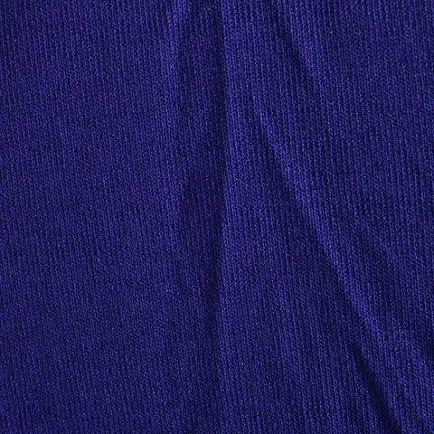 100% Polyester Chunky Knit Fabric, 326 gsm, 150 cm — Navy