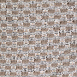 Light Beige Geometric Chunky Knit, Polyester — texture