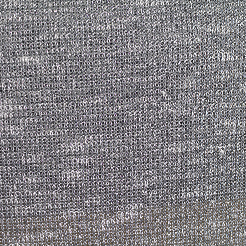 Grey Marl Knit, Poly-Viscose, 131 gsm