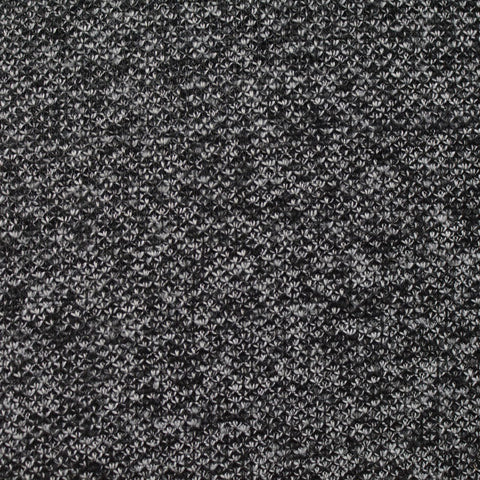 Black Marl Knit, Polyester, 393 gsm