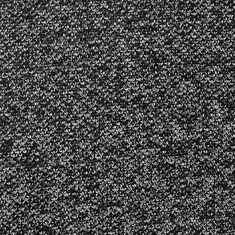 Black Marl Knit, Polyester, 393 gsm