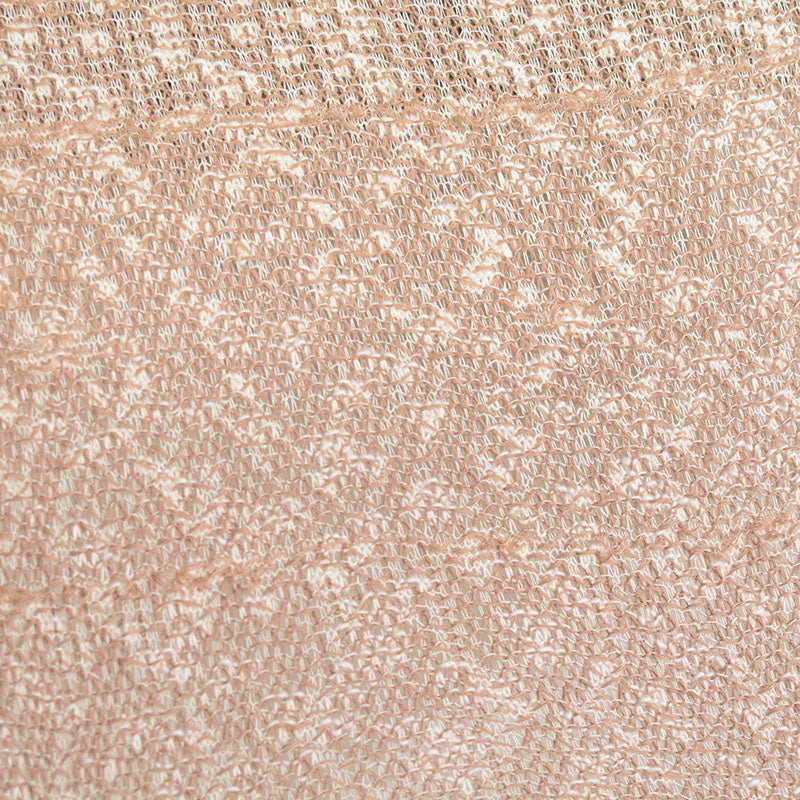Light Beige Marl Jacquard, Poly-Cotton