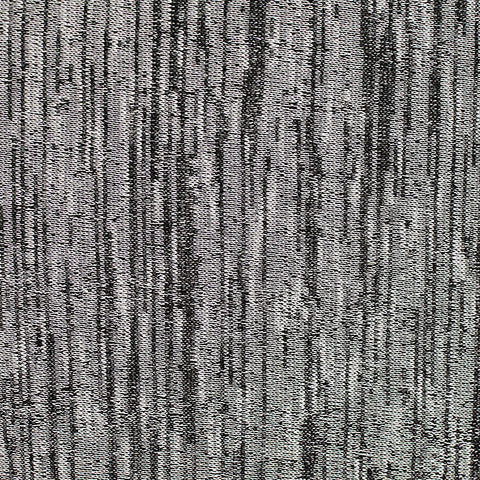 Black Vertical-Stripe Knit, Poly-Viscose