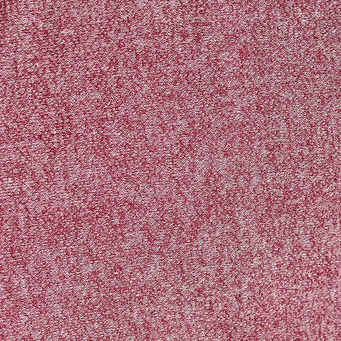 Red Marl French Terry, Poly-Cotton, 209 gsm
