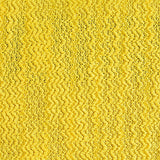 Yellow Wavy-Chevron Chunky Knit, Polyester — texture