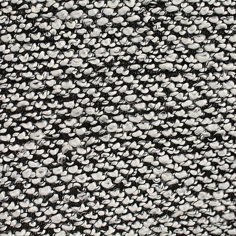 Black Marl Chunky Knit, Polyester, 270 gsm, 160 cm