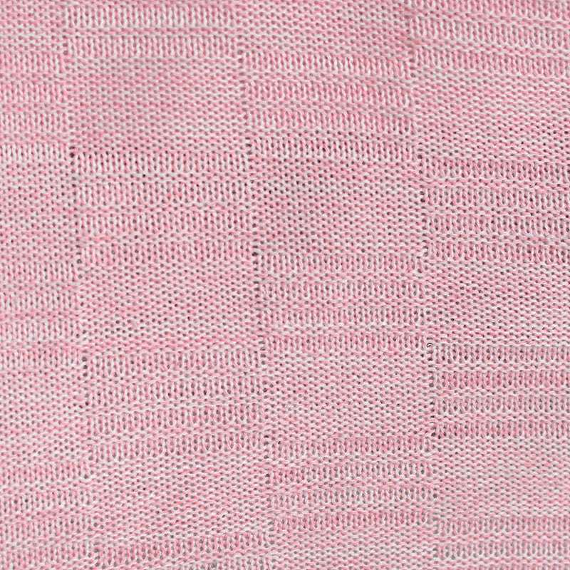 Pink Tone-on-Tone Chunky Knit, Polyester