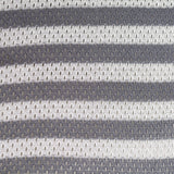 White Stripes Chunky Knit, Cotton-Poly