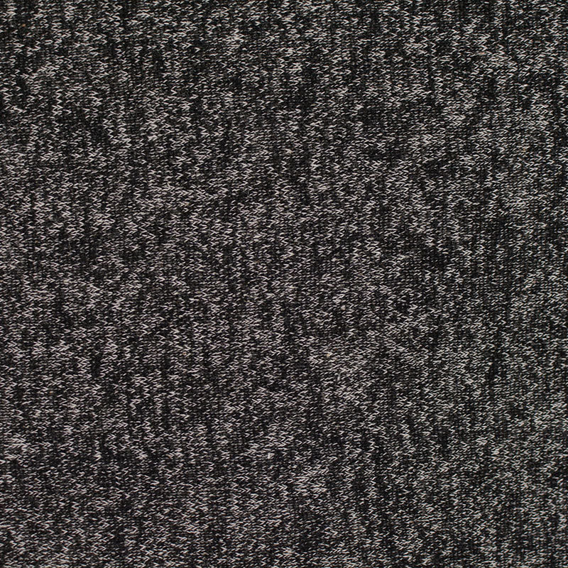 Black Marl French Terry, 230 gsm