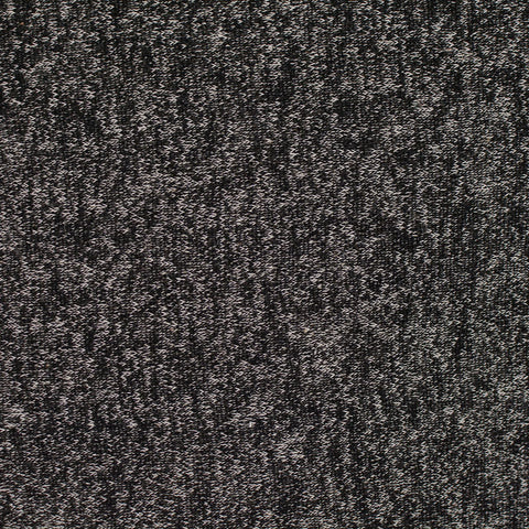 Black Marl French Terry, 230 gsm
