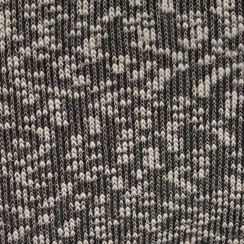 Jacquard 100% Polyester Chunky Knit Fabric, 332 gsm, 137 cm — Grey