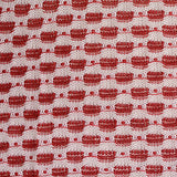 Jacquard 100% Polyester Chunky Knit Fabric, 209 gsm, 155 cm — Pink — texture