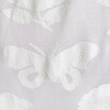 White Butterflies Jacquard, Polyester — texture