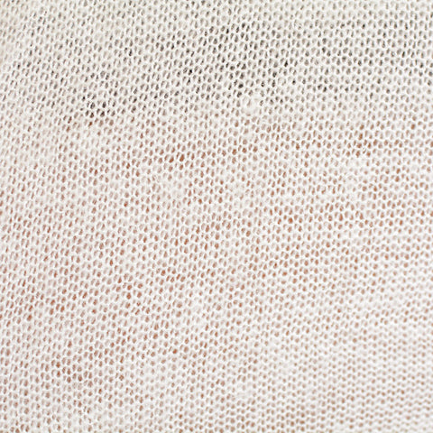 100% Acrylic Chunky Knit Fabric, 178 gsm, 160 cm — White