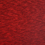 Red Marl Chunky Knit, Poly-Spandex — texture