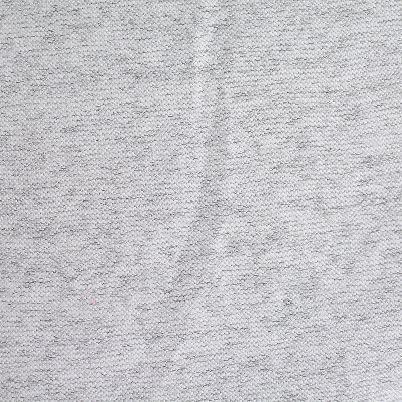 Light Grey Marl French Terry, Polyester, 271 gsm