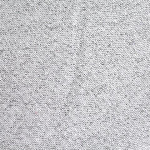 Light Grey Marl French Terry, Polyester, 271 gsm