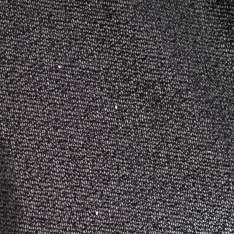 Dark Grey Marl Chunky Knit, Polyester, 262 gsm, 162 cm