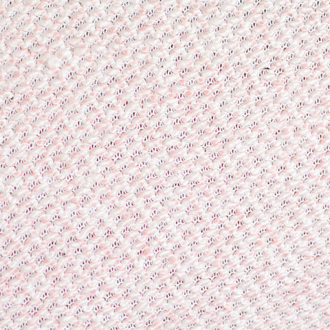 Light Pink Marl Chunky Knit, Acrylic-Poly, 412 gsm