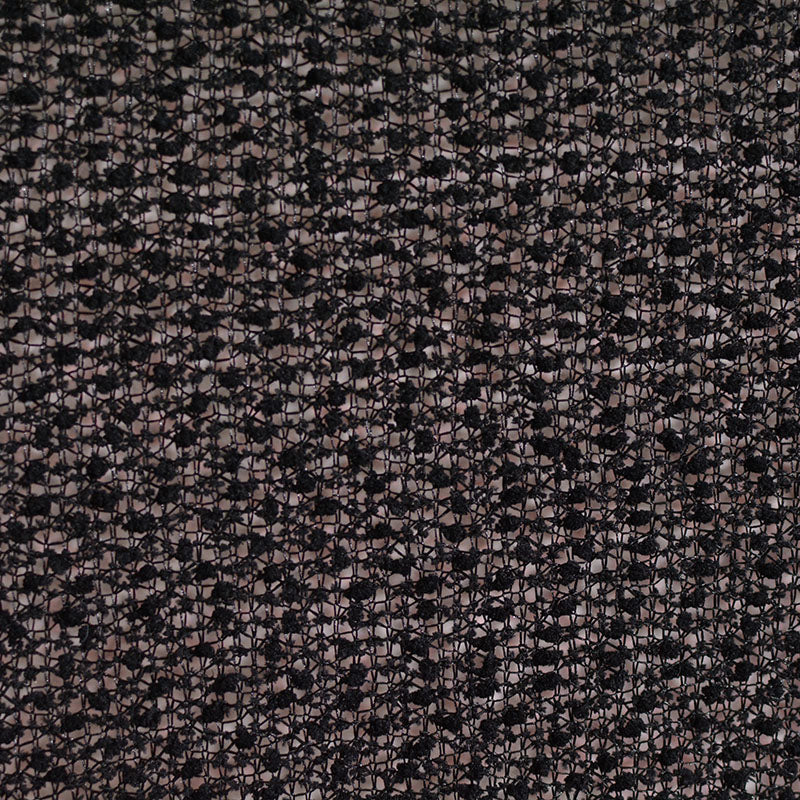 Black Dot Chunky Knit, Polyester