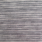 Dark Grey Stripe French Terry, Cotton-Poly