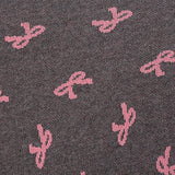 Jacquard Viscose Chunky Knit Fabric, 269 gsm, 170 cm — Purple — texture